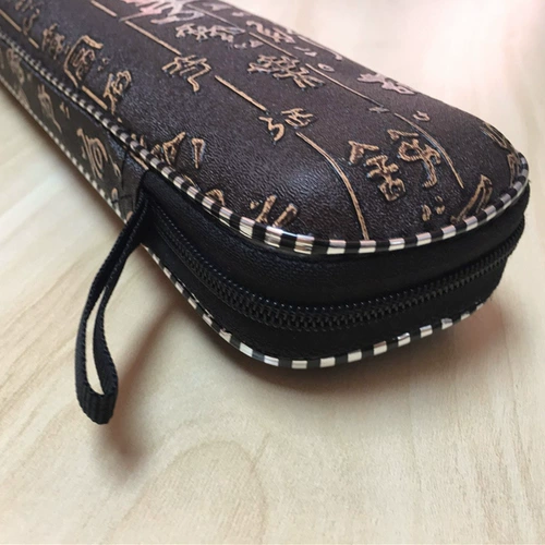 Коробка для флейты музыкального инструмента Zhenpin, противоударная, устойчивая к падениям и влагозащищенная бамбуковая сумка для флейты, двухсекционная сумка для флейты, коробка для музыкальных инструментов