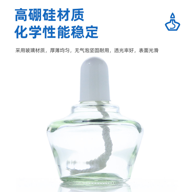 玻璃酒精灯60ml 150ml 250ml透明 带灯芯 教学实验室器材