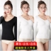 womens đồ lót ấm blouse nhung mỏng thấp cổ áo dài tay mặc một sợi nóng cơ thể miễn phí cơ thể cơ thể áo khoác mùa thu hit đáy. 