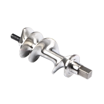 Zhengyuan meat grinder 12S22S32S stainless steel auger twisting core spiral blade meat grinding shaft core original accessories