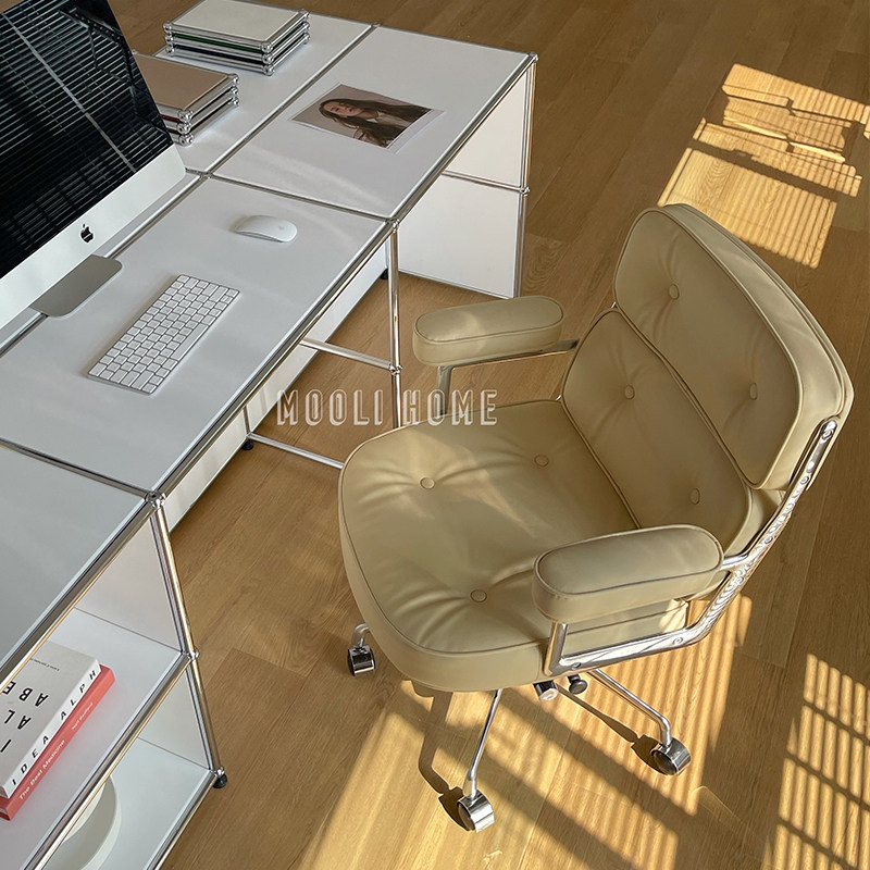 moli home French style ins wind rotary armchair Nordic Liftable Cortical Computer Chair Sofa Chair