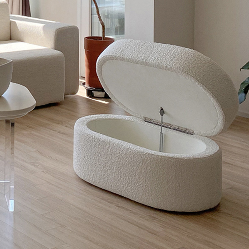 mooli home Korea ins wind living room Nordic changing shoes stool sofa chair bedroom bed tailbed storage containing box