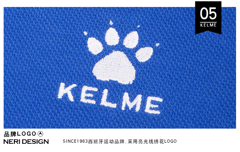 Áo sơ mi thể thao nam KELME Karle Lapel Paul tay áo ngắn màu sắc giản dị Nhóm mua áo thun kinh doanh - Áo polo thể thao áo polo form rộng