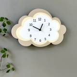 Креативные кремовые мультяшные детские часы, простой и элегантный дизайн