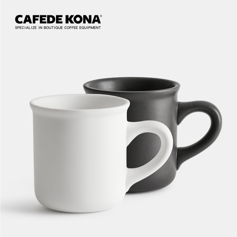 CAFEDE KONA coffee cup office water cup ceramic mug Japanese simple household ceramic coffee cup