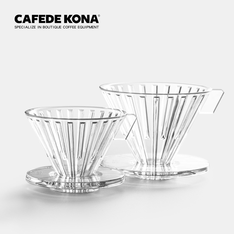 CAFEDE KONA Coffee Filter Cup Hand Sprint Coffee PTG Drip Coffee Cup Time Filter Cup