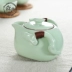 Bộ ấm trà Sendian Ruyao đặt phim mở Xishi pot gốm một người hộ gia đình kung fu nhỏ đơn ấm trà ấm trà - Trà sứ