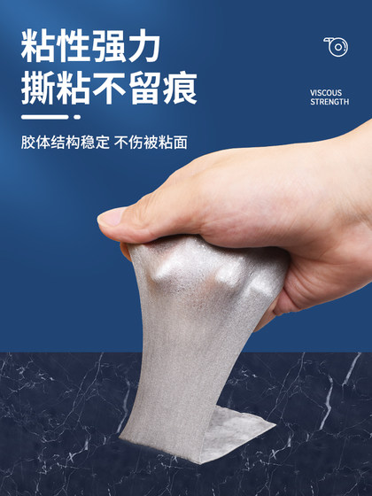 3m双面胶高粘度gph-160强力车用无痕防水耐高温加厚1.6mm灰色胶带