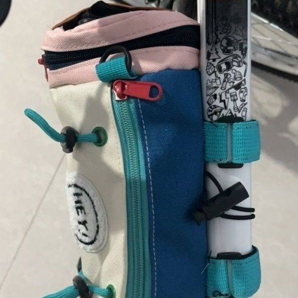 2024 New Horizontal Style Bicycle Bag, Cute Women's Crossbody Handlebar Bag, Large Capacity Storage Bag for Outdoor Use