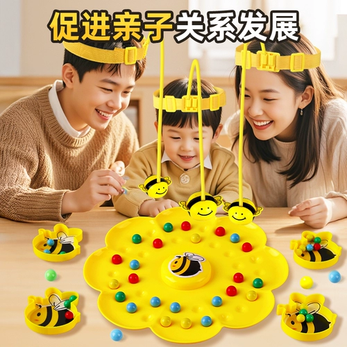 Магнитные детские интерактивные рыбки для рыбалки для тренировок, файтинговая настольная игра для двоих, пчела, концентрация внимания, для детей и родителей