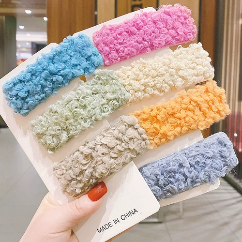 Заколка для волос, брендовые шпильки для волос, аксессуар для волос, челка, популярно в интернете, в корейском стиле