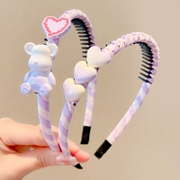 Сиреневый комплект, с медвежатами