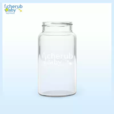 cherubbaby fun Le babe bottle bottle Baby wide mouth diameter glass bottle original accessories bottle body