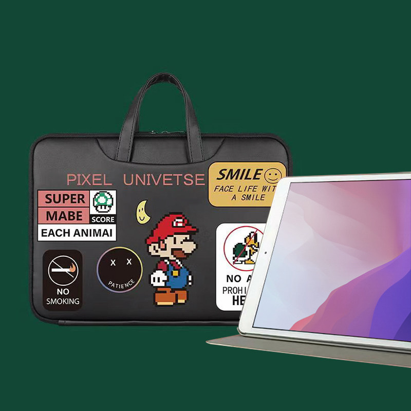 iPad containing bag Handmaid's waterproof application Pro11 inch 10 5 10 2 9 7 Cartoon cute 12 9 Bag Protective Sheath air4 Liner Bag 2020 Tablet