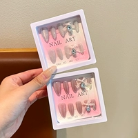 Белый сиреневый комплект, кошачий глаз