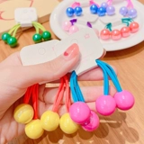 Безвредная детская резинка для волос, эластичный милый аксессуар для волос, не повреждает волосы