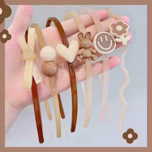 Детский ободок, милая детская заколка для волос, аксессуар для волос, популярно в интернете