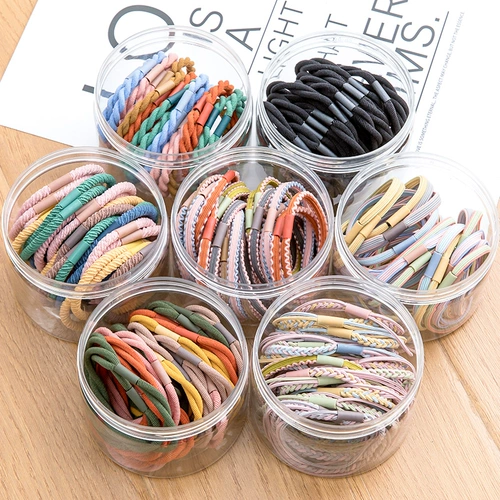 Детская резинка для волос, безвредный аксессуар для волос, простой и элегантный дизайн, не повреждает волосы