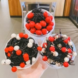 Детская милая резинка, аксессуар для волос, безвредный хвостик, не повреждает волосы