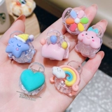 Детская мультяшная милая заколка-крабик, заколка для волос для принцессы, аксессуар для волос