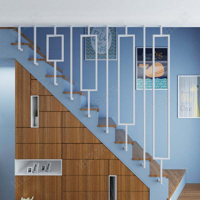 Iron Art Guardrails Seniors Children Stairs Armrests Nordic Modern Wind Home Loft Villa Safety Protection Fence Rod-Taobao