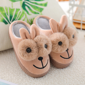 儿童拖鞋保暖防滑卡通棉拖鞋