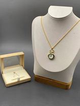 MIKIMOTO Mikimotos new gold mother-of-pearl quartz pocket watch sweater chain jointly produced by Japan Airlines