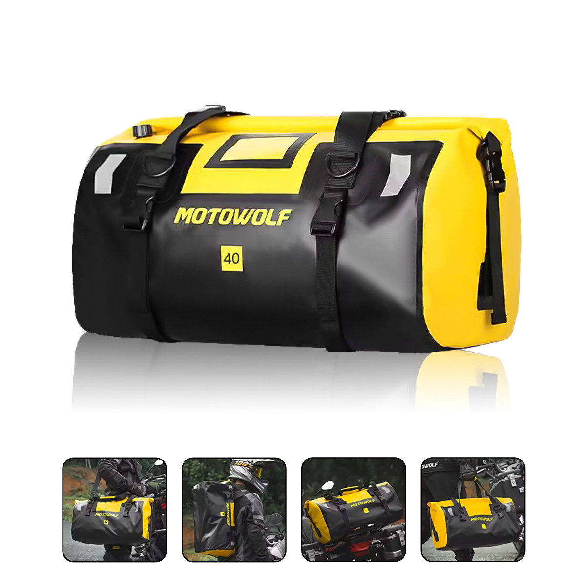Waterproof Motorcycle Luggage - MotoWolf