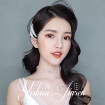 Pearl hair clip female South Korean clip headwear Elegant Wind Side Clip Girl CLIP SIDE NET RED SENS FEMALE ENSEMBLE HOLLOWED-OUT