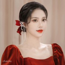 Bridal Butterfly Stream Sear Ears Hanging single Ins metal lukewarm wind Earrings Personality Design Sensual Accessories