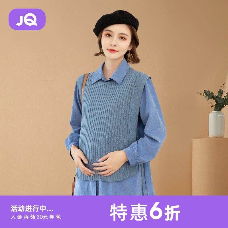 Pregnant women summer dress tide 2020 summer fashion mom Yang wave dot dress late summer dress