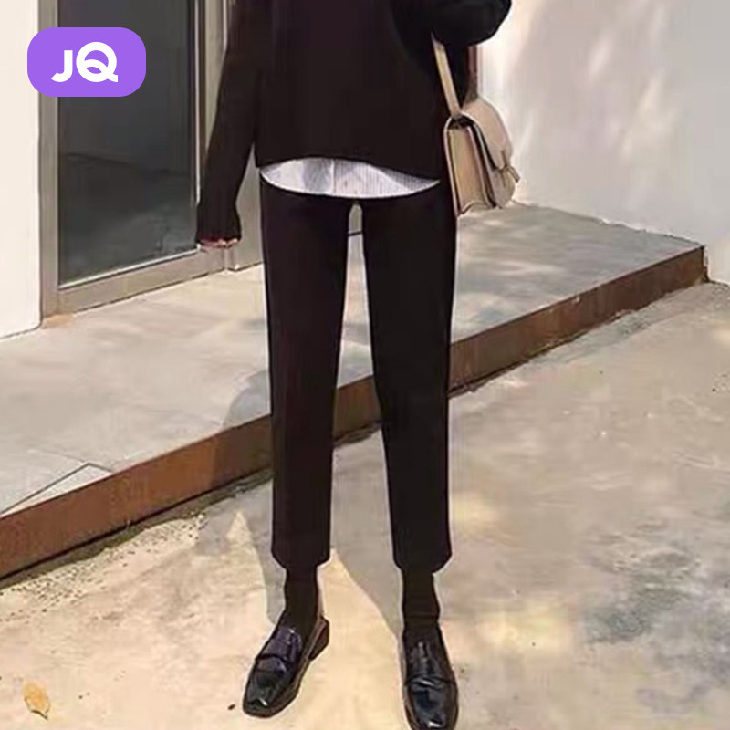 Jingqi Maternity Pants Spring and Autumn Outer Wear Casual Trousers Spring Summer Thin Loose Pants Autumn Wide Leg Pants Autumn Dress