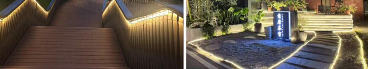 LED şerit 220V açık alan mühendislik aydınlatması su geçirmez dış ortam ışık şeridi hayvan üretimi kule vinç şantiye bodrum 24V36V