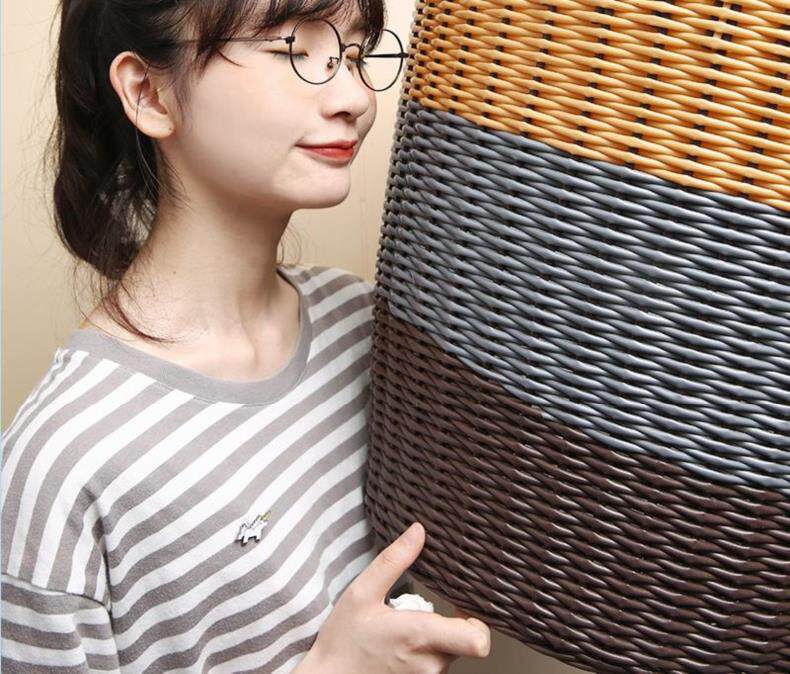 Dirty clothes basket Li Kun store clothes Lou foldable dirty clothes basket storage box punch-free towel portable basket basket