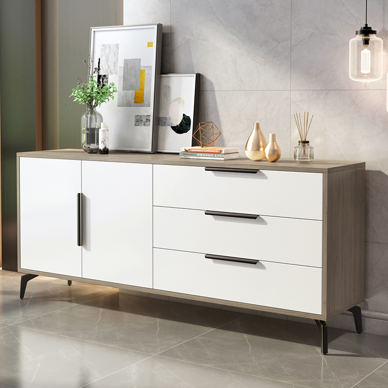 Light extravagant TV cabinet modern minimalist small family room narrow section 2021 new master bedroom Nordic minimalist TV enclosure