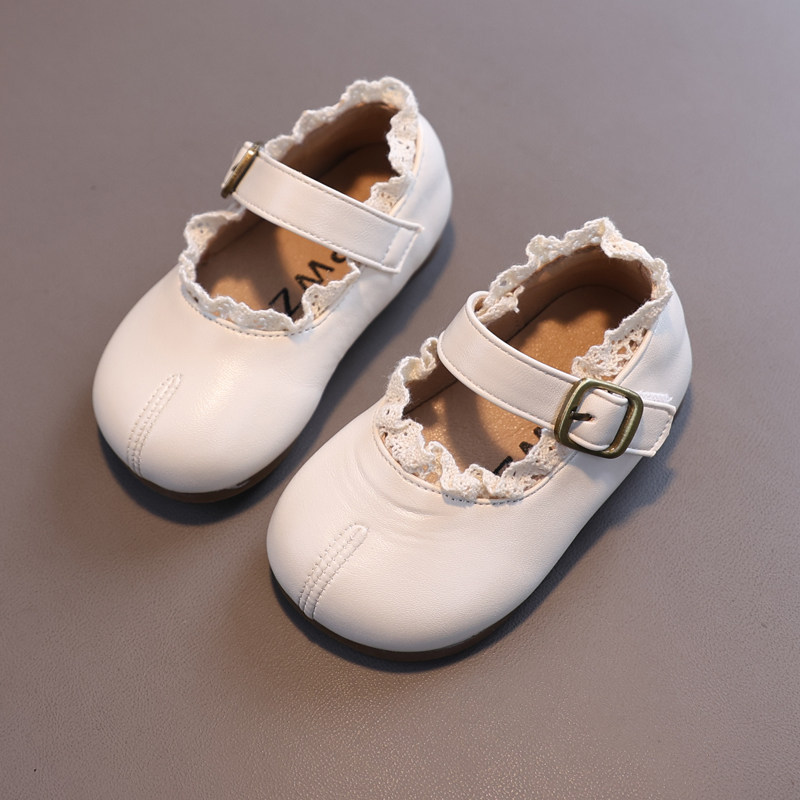 Baby Girl Shoes, Girls' Princess Shoes, Spring and Autumn Single Shoes, 0-1-3 Years Old, Soft-Soled Small Leather Shoes, Baby Shoes, Toddler Shoes — 4