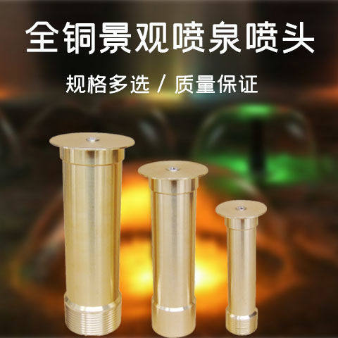 All copper thickened 4 minutes 6 minutes 1 inch mushroom hemisphere nozzle fountain fountain nozzle fish pond water landscape nozzle