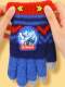 Ultraman children's gloves to keep warm in winter for boys and children, five-finger flip cover for primary school students to ride in the cold