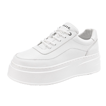 Invisible inner height-increasing mens shoes 10CM8CM6 platform thick-soled small white shoes niche high-end light luxury sneakers for men summer