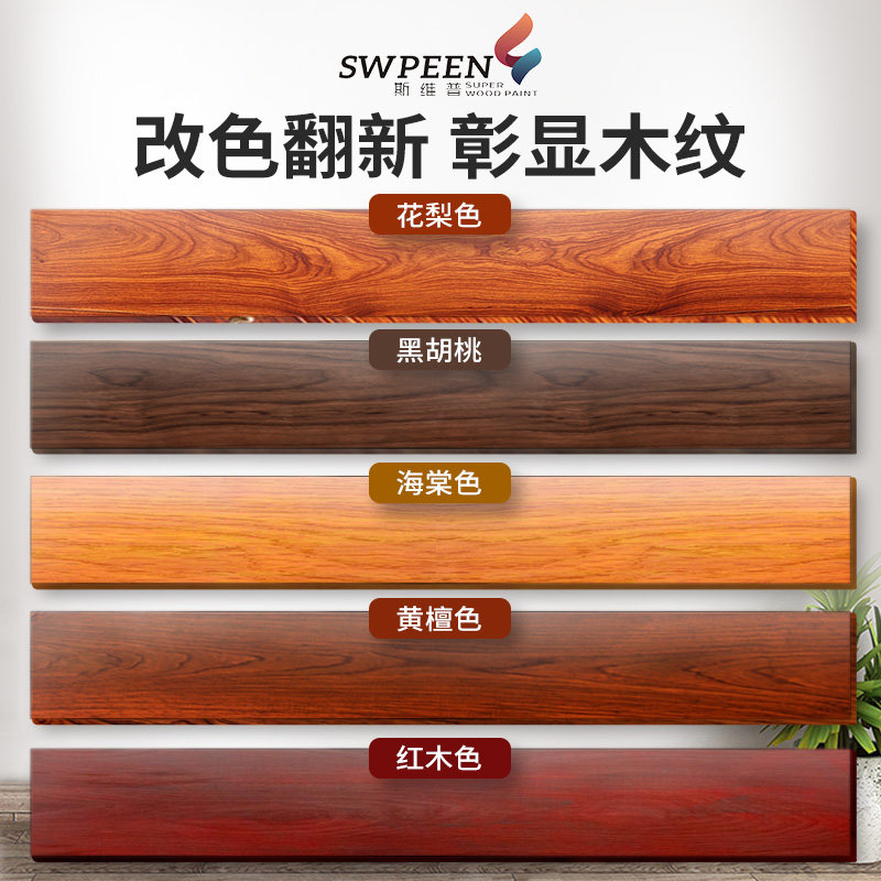 Water-based wood paint, wood grain paint, wood wax paint, varnish, wooden door furniture renovation color, anti-corrosion wood paint, transparent waterproof paint