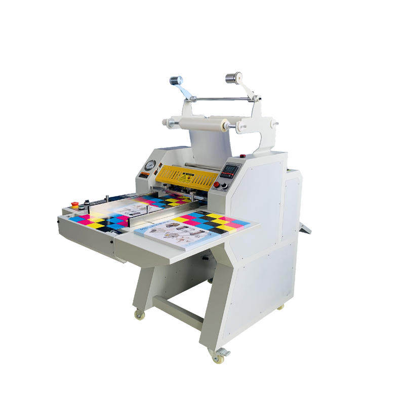 Vander WD-FM400A air pressure laminator automatic lap automatic splitting synchronous belt automatic in-paper hot and cold double-sided laminator