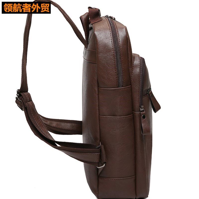 Bagpack Travel Bag Bags For Men Backpack man School Leather