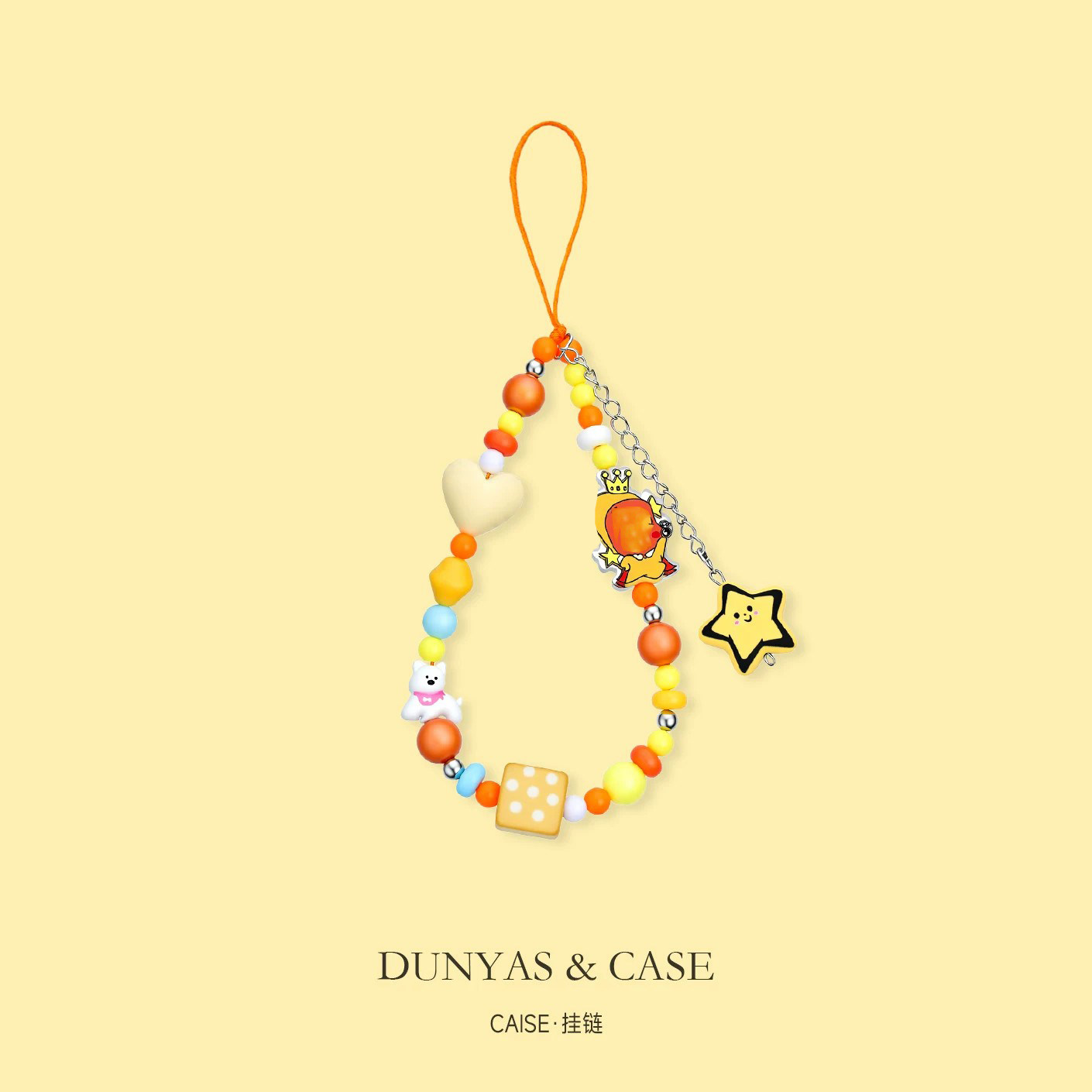 Cute cartoon phone lanyard for women, earphone strap, exquisite and high-end, super beautiful wrist-style woven gourd phone chain, anti-loss pendant, new style phone case lanyard keychain