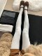 Autumn and Winter Milk White Pantyhose for Women, Jk Style, Thickened, Slimming, Thin Japanese-Style Cable Knit, Fleece-Lined Oatmeal Cotton Leggings