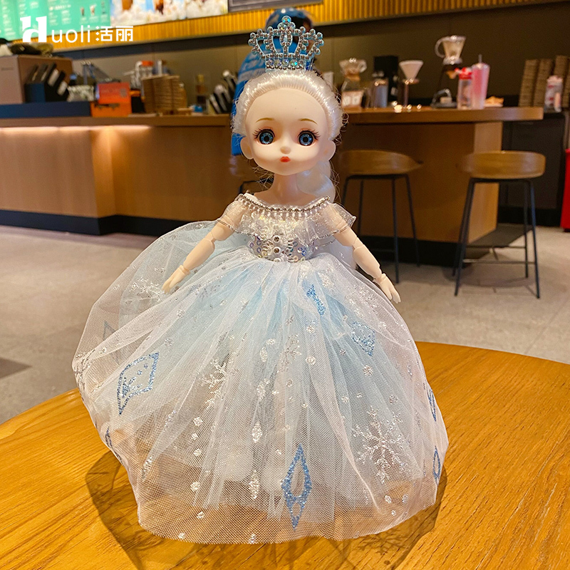 Internet Celebrity Elsa Princess Doll Keychain Car Key Pendant Backpack Accessory for Women Exquisite Key Chain Trinket Internet Celebrity Elsa Princess Doll Keychain Car Key Pendant Backpack Accessory for Women Exquisite Key Chain Trinket