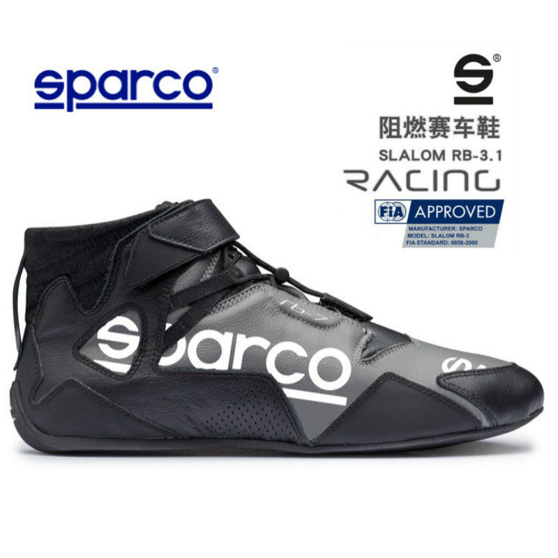 SPARCO new fire racing shoes FIA certified APEX RB-7 soft leather high-order entry shoe Italy imports