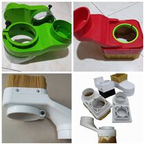 Engraving Machine Press Wheel Dust Suction Hood Nylon Press Roller Dust Suction Hood Press Wheel Special Screw Fixed Brush Removal Hood Accessories