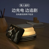 Apple, oppo, huawei, ультратонкий вместительный и большой маленький портативный блок питания с зарядкой, зарядный кабель, большой мобильный телефон, «три в одном»