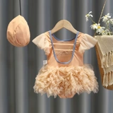 Детский купальник, летний быстросохнущий наряд маленькой принцессы, 2021 года