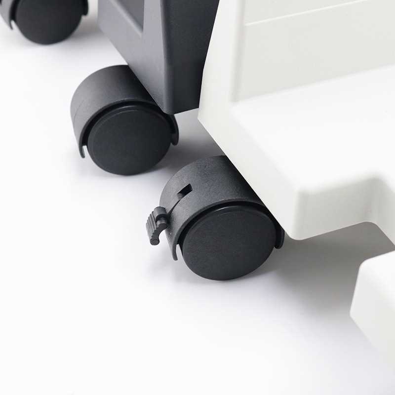 New direct selling computer host bracket removable chassis base movable tray desktop host with brake